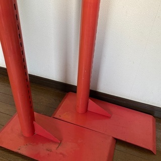 飾り棚　ディスプレイ棚ポール　ガラスシェルフ（ガラスなし）決定しましたの画像