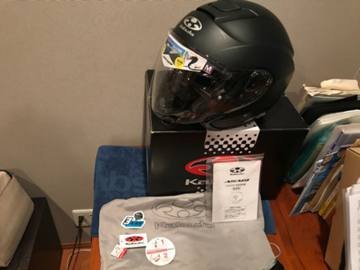 OGKヘルメット　カブト　アサギ　綺麗ですよ