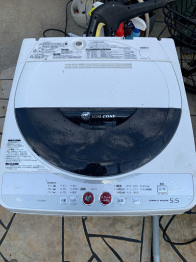配達料込み　SHARP シャープ　洗濯機　5.5キロ