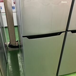 Hisense　ハイセンス　18年製HR-B12AS　2ドア冷蔵庫　複数在庫ありの画像