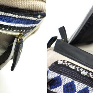 未使用品!!レノマ◎renoma◎キャンパスリュック（ブルー）（37Ｂ-53）の画像