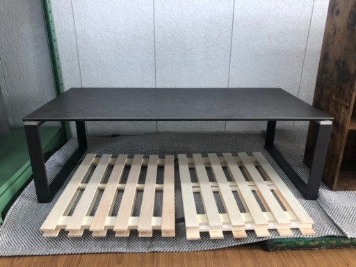 【リサイクルショップ八光、田上店 】美品　ニトリ　センターテーブル(セラス118 BK）