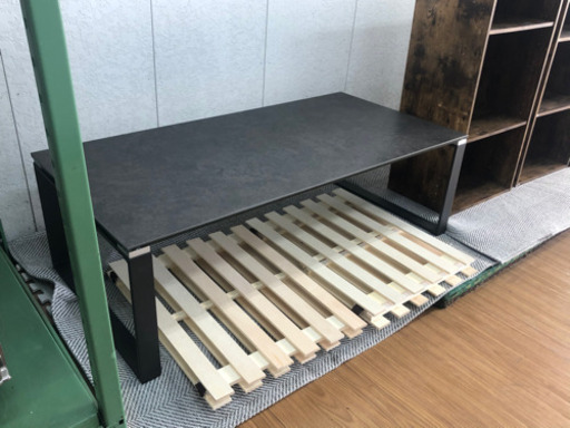 【リサイクルショップ八光、田上店 】美品　ニトリ　センターテーブル(セラス118 BK）
