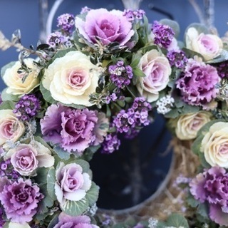 【募集】ハボタンリースワークショップの画像