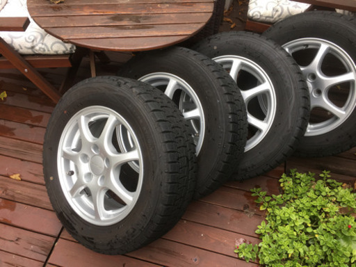 195/65r15 スタッドレス タイヤセット ステップワゴン他
