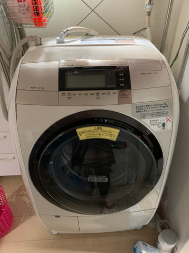 受付終了✨2016年製　HITACHIドラム洗濯機