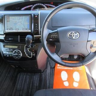 トヨタ　エスティマ　【自社ローン対応可】７人乗り・ＨＤＤ地デジ・Ｂカメラ・ＷＰスラ・ＥＴＣ・スマートキー・ＨＩＤの画像