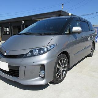 トヨタ　エスティマ　【自社ローン対応可】７人乗り・ＨＤＤ地デジ・...