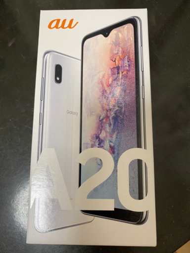 GALAXY A20（ホワイト）