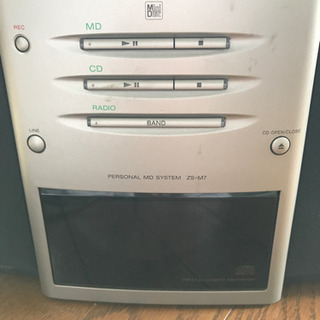 Sony MD プレーヤー　ZS-M7の画像