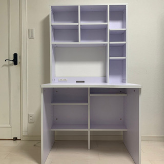 白い机　美品