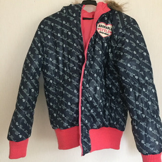 美品☆Rush Hour リバーシブル フード付き アウター 160の画像