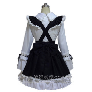 新品！未使用！お買い得！コスプレ メイド服 セット女性用 　Mサイズの画像