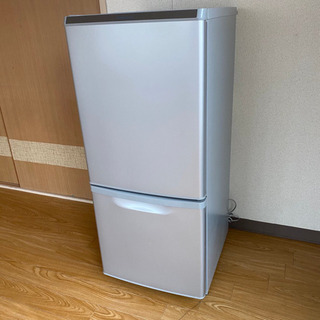 4238 2ドア冷蔵庫 Panasonic NR-B14AW-S ほぼ未使用