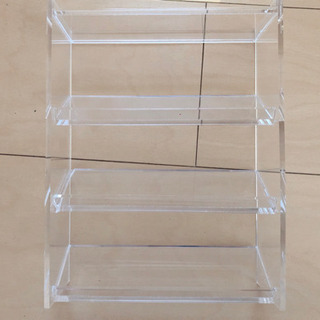  無印良品◎アクリルボトルスタンド３段 