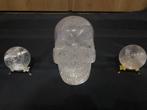 【値下げ】クリスタルスカル　水晶　髑髏
