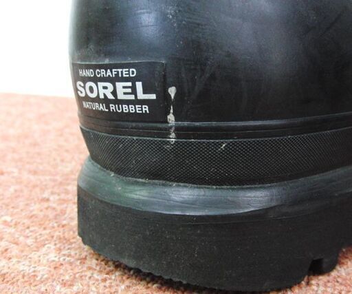 SOREL/ソレル スノーブーツ GLACIER MEN'S NM1042-010 25cm ブラック 黒 靴 ☆ PayPay(ペイ
