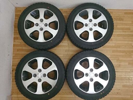スズキ純正アルミ付き ノーストレック新古？ スタッドレスタイヤ155/65R14①