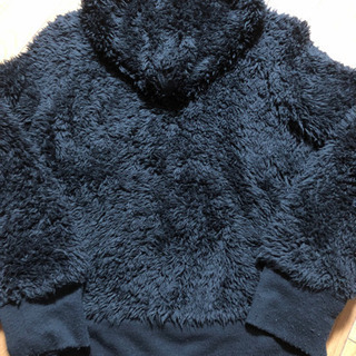 160cm  ジップパーカーの画像