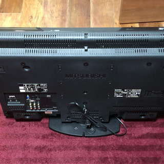 三菱32型液晶テレビの画像