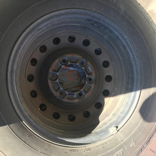 【ハイエース】鉄ホイール夏タイヤ付4本セットの画像