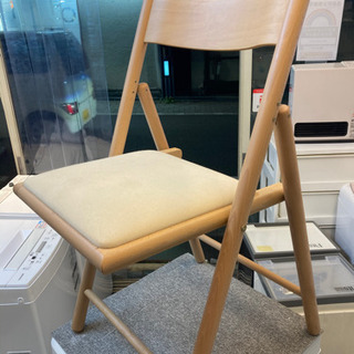 無印良品　 ブナ材 折りたたみ椅子■フォールディングチェア■