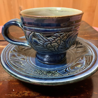 売約済み　作家物　カップ&ソーサー