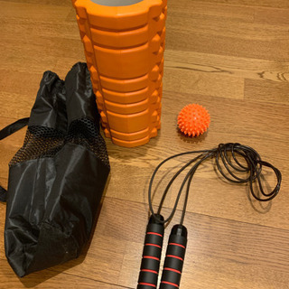 まとめてのお渡し/ストレッチ器具&縄跳び