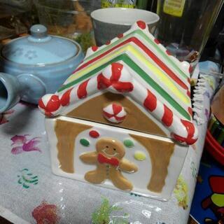 ちっちゃいおもちゃ　クリスマス　キャンディポット入り　の画像