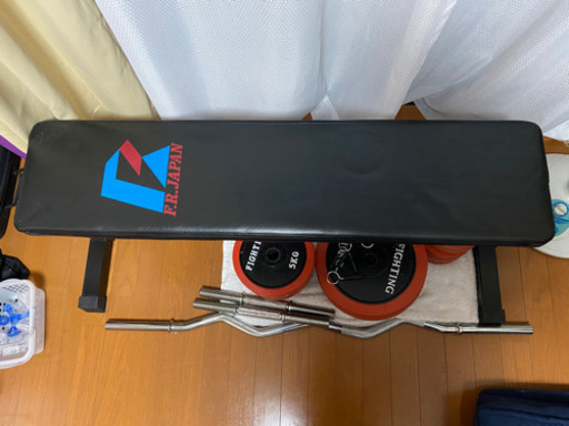 ファイティングロード　ベンチ　ダンベル　プレートセット