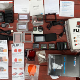 GoPro 初級者に大変おすすめセット！全て揃っています！東京都、埼玉県、千葉県辺り無料配送させていただきます！の画像