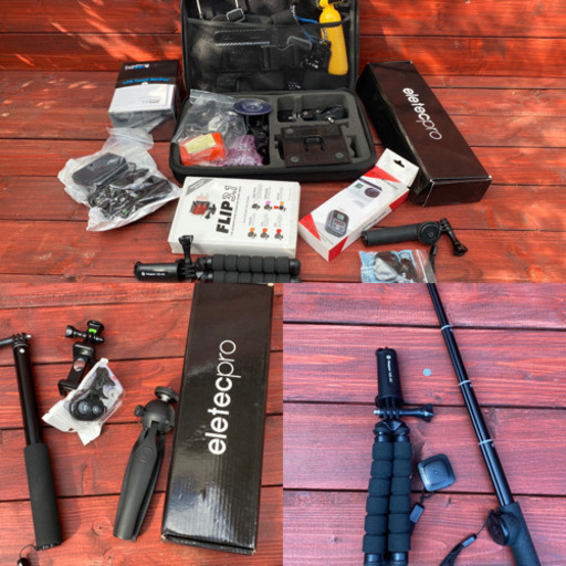 GoPro 初級者に大変おすすめセット！全て揃っています！東京都、埼玉県、千葉県辺り無料配送させていただきます！