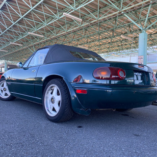 NA8C 状態良好 カスタム品多数 5速 MT ユーノス ロードスター オープンカー 事故歴なしの画像