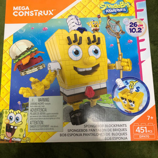 【超激レア商品】⭐︎スポンジボブ巨大貯金箱　Mega Bloks...