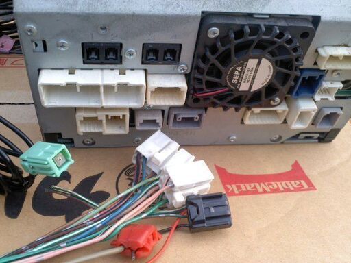 TOYOTA　HDD　NHZTーW５８　作動確認済み　テレビ　ナビ　ハーネス　配線　アンテナ線つき