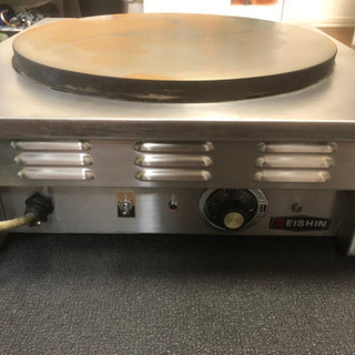 クレープ焼成機　業務用厨房機器　クレープの画像