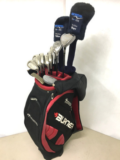 【豪華セット！】◆Macgregar マグレガー◆ゴルフクラブ 他 14本セット＋TaylorMade キャディバッグ＋付属品多数付き