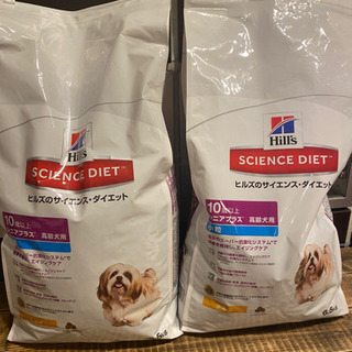 ヒルズ サイエンス・ダイエット ドッグフード 高齢犬用 シニアプラス 10歳以上 小粒 チキン 6.5kgの画像