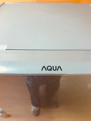 2ドア冷蔵庫。AQUA2018年式。