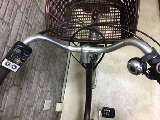 東京23区配達無料　新基準 Panasonic パナソニック ビビDX 8Ah リチウム 電動自転車☆中古☆26インチ☆パナ☆vivi