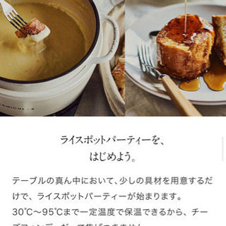  美品♪保証＋ａ付♪VERMICULAR ライスポットミニ シ－ソルトホワイトの画像
