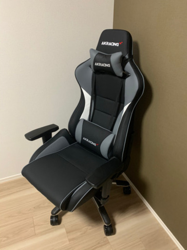 【ほぼ新品】AKRacing ゲーミングチェア Pro-X V2 GREY 灰