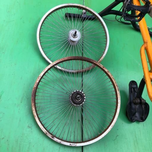 BMX 20インチ クロモリフレーム ジャンク