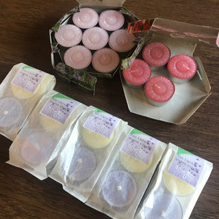 お渡ししました！終了！アロマキャンドル