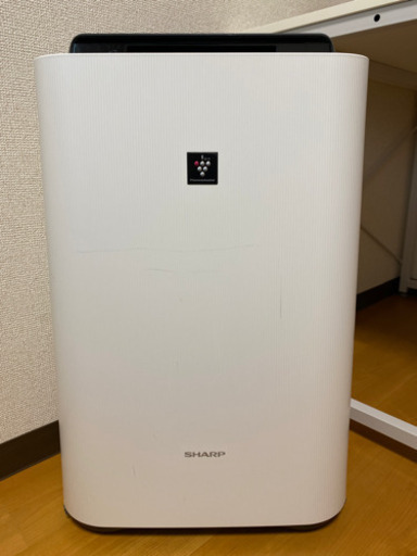 【受渡予定者決定済】プラズマクラスター空気清浄機（加湿機能付き）