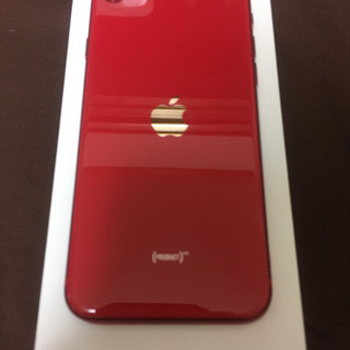 iPhone SE2 本体 64GB SIMフリー　新品同様クリアケース付の画像