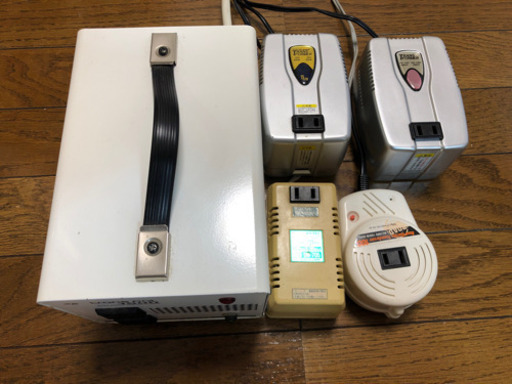 変圧器　ダウントランス　5台