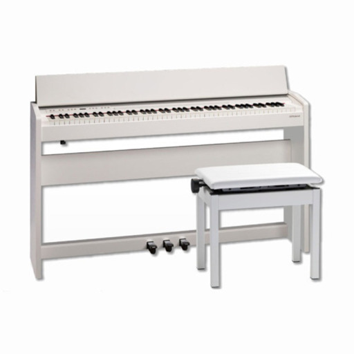 【新品同様品・配送可能】電子ピアノ Roland F-140R ホワイト