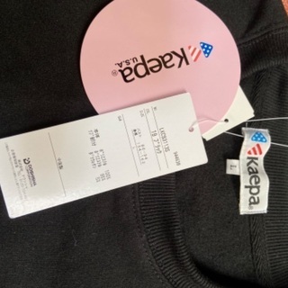 Ｋaepa の裏起毛トレーナー（未使用、タグ付き）