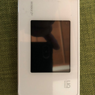 モバイルルーター　WiMAX wx05ホワイト